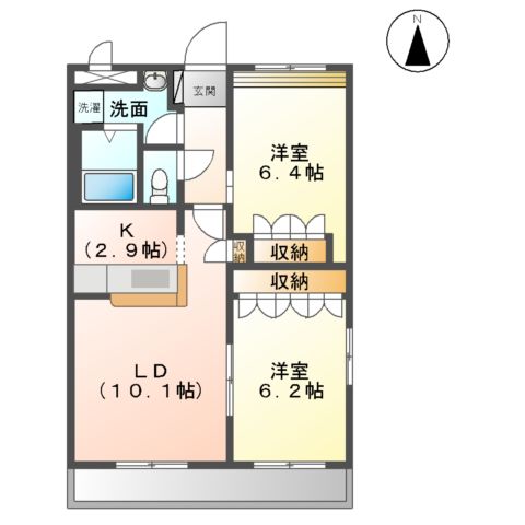 ミルキーハウスの間取り