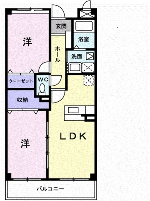 ベル アンジュの間取り