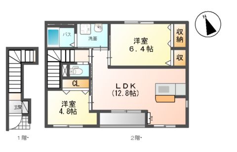 グレーシアの間取り