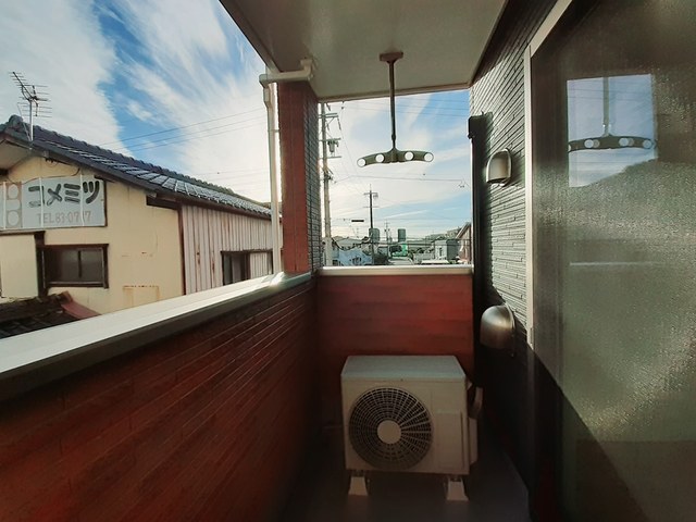 12/24 バルコニー