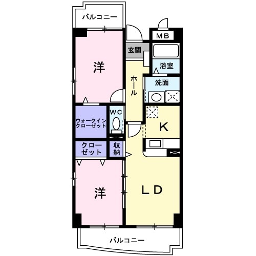 サンライズ21の間取り