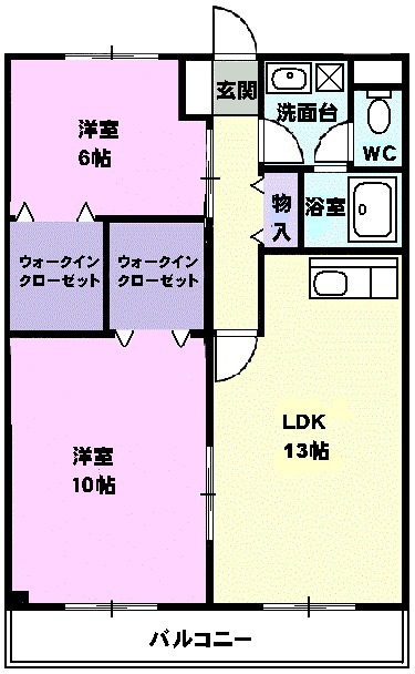 ファーストハイツ愛の間取り