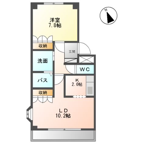 サンプレス市場木の間取り