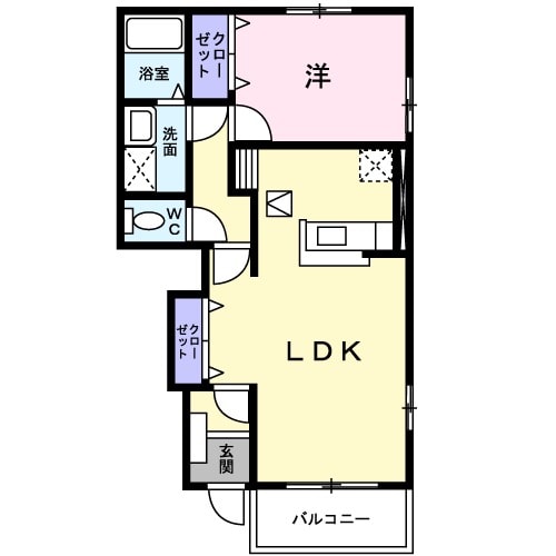 クリアランス ハウスの間取り