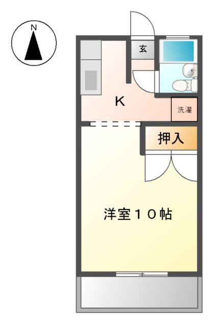 サンビオラMPの間取り