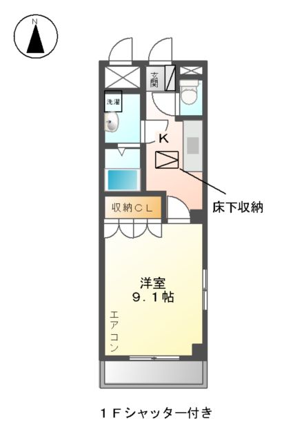 コンフォースハイムの間取り