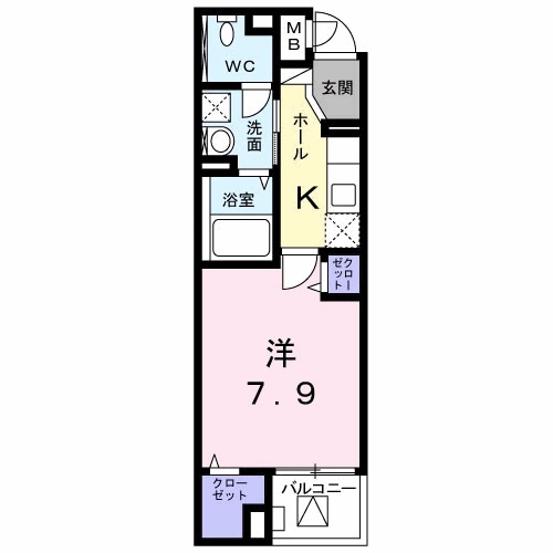 ゴールデン ソレイルの間取り
