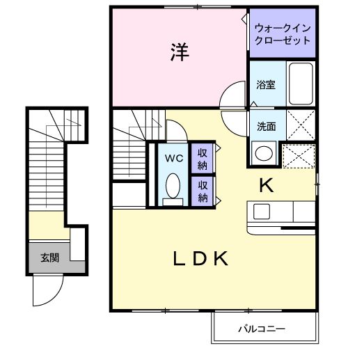 アルバ・ブローテの間取り