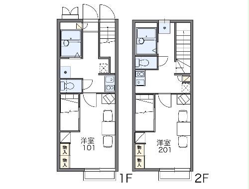 レオパレスアルテイルの間取り
