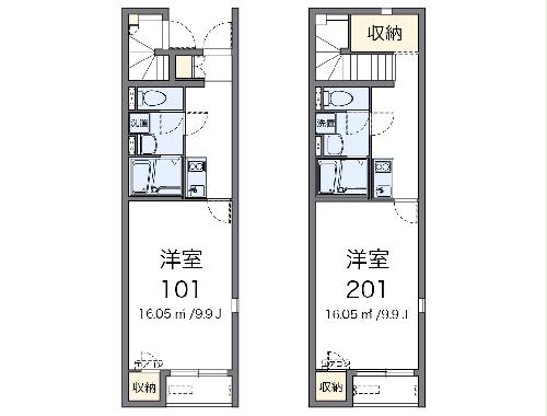 レオネクストからんの間取り