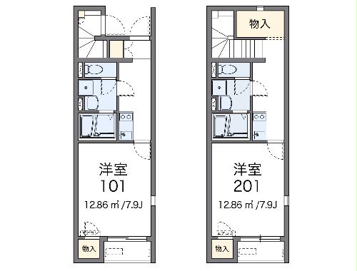 レオネクストWind Bellの間取り