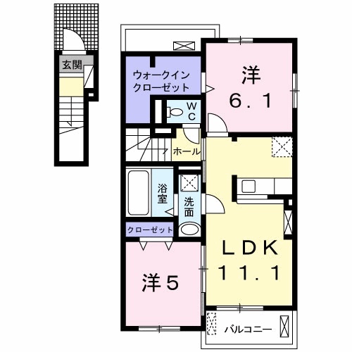 シエルの間取り