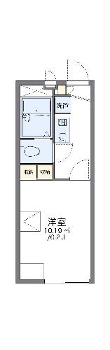 レオパレスハピネスの間取り