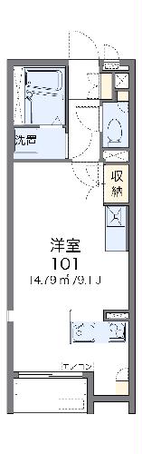 レオネクストサンフラワーⅣの間取り
