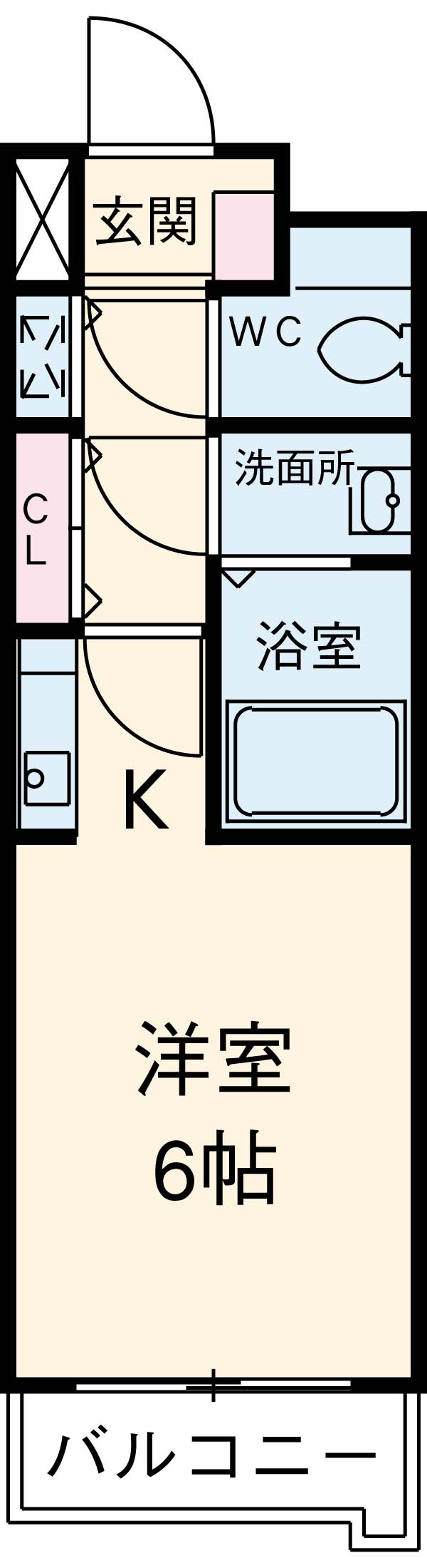 ハイライズ ミズキの間取り