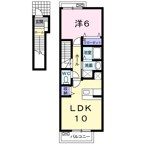 リバティ ブリーズの間取り