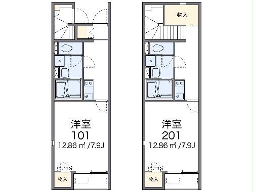レオネクストYOSHIEの間取り