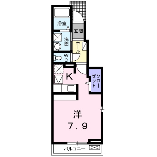 リバーサイドハウスの間取り