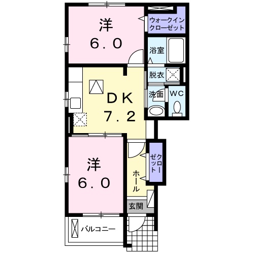 グランドールの間取り
