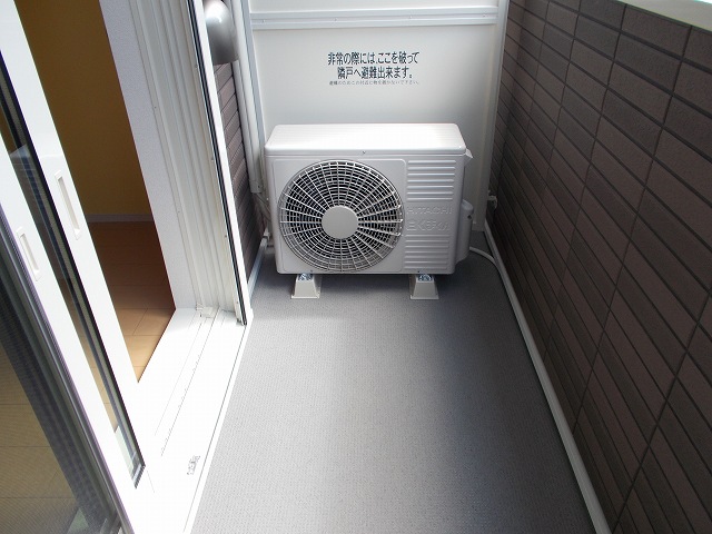 12/24 バルコニー