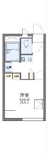 レオパレスセレーヌの間取り