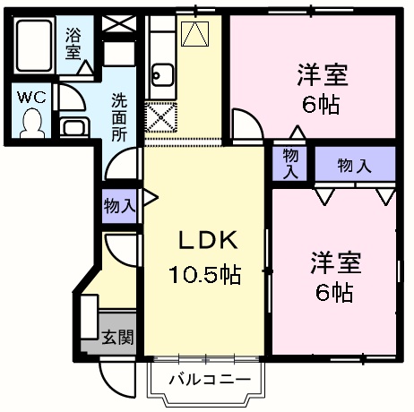 ウィンドール21の間取り