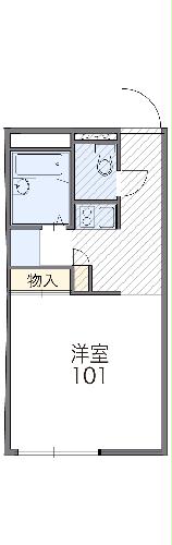 レオパレスブライトの間取り