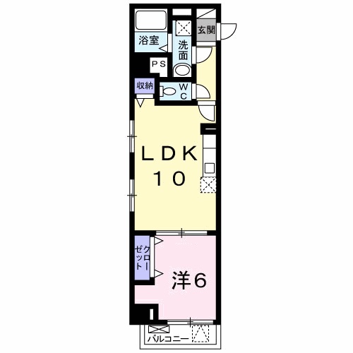 チェリーテラスの間取り