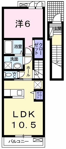 メープル昭島の間取り
