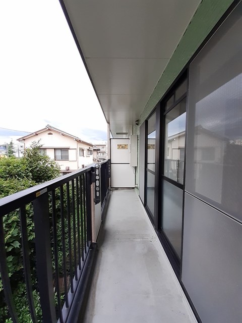 12/24 バルコニー