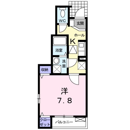 ピアチェーヴォレの間取り