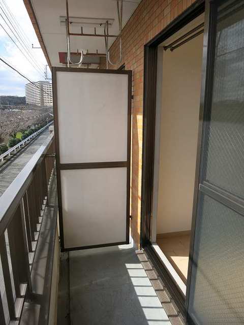 12/24 バルコニー