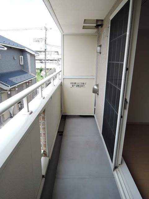 12/24 バルコニー