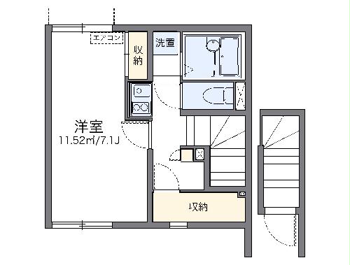 レオネクストエレガンスフジの間取り