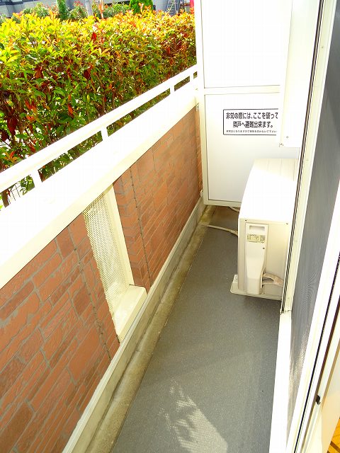 12/22 バルコニー