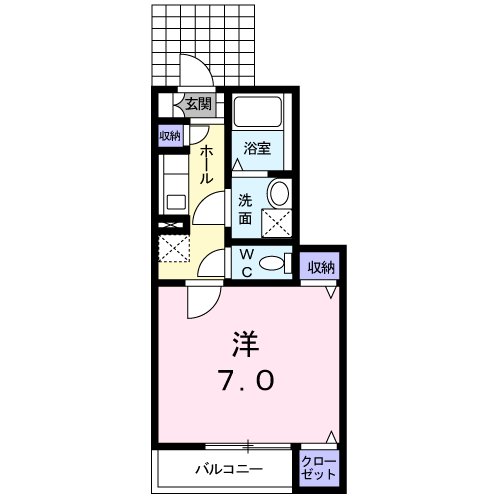 ジュネス グリーン ヒルの間取り