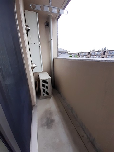 12/24 バルコニー