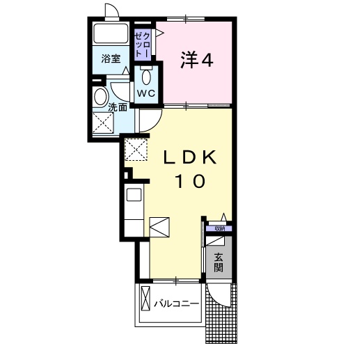 プレシャス19の間取り