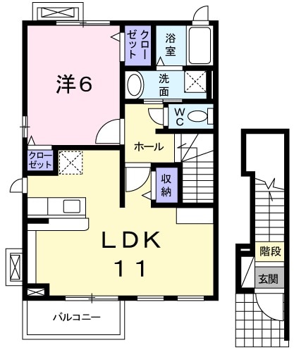 パルコ プレッソの間取り