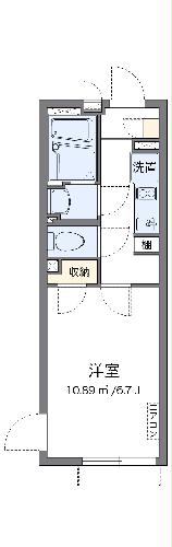 クレイノ幸の間取り