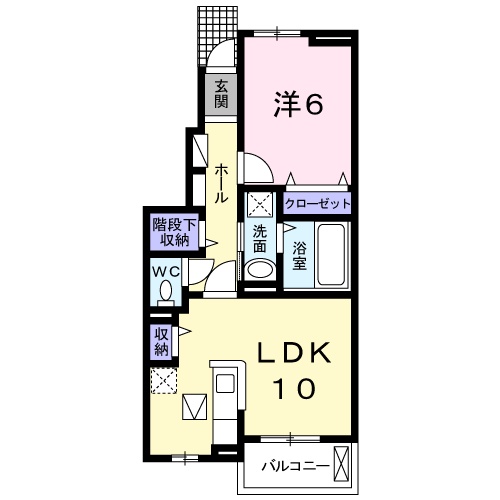 カルムⅠの間取り