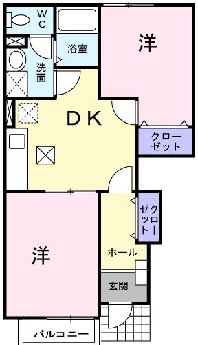 キャメロットの間取り