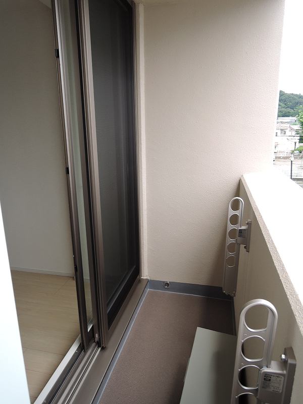 12/24 バルコニー