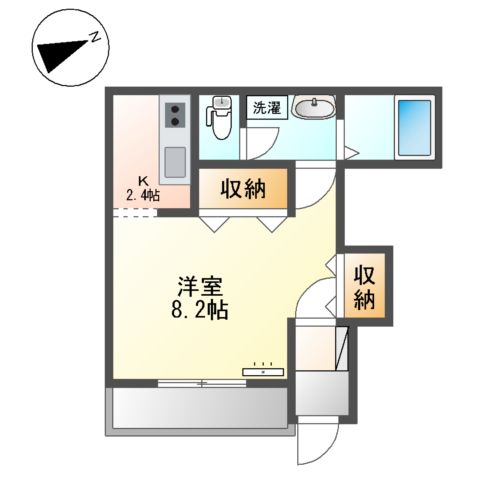 グレイシャス”N”の間取り