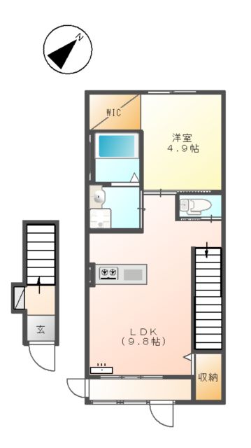 アルテサーノの間取り