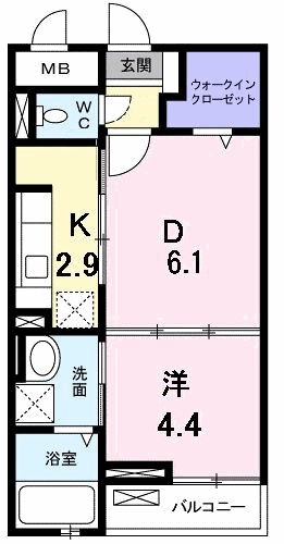 プリマベーラ 多摩の間取り