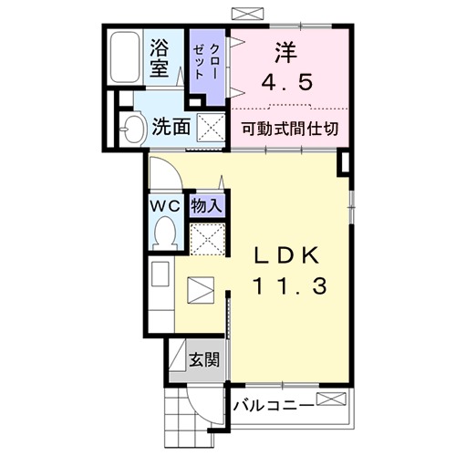 ショコラの間取り