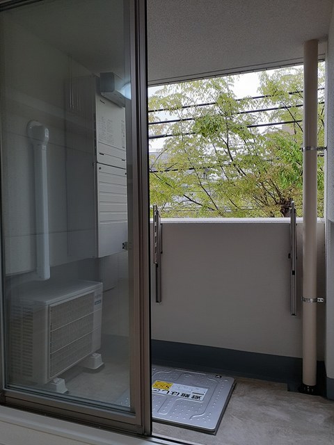 12/24 バルコニー