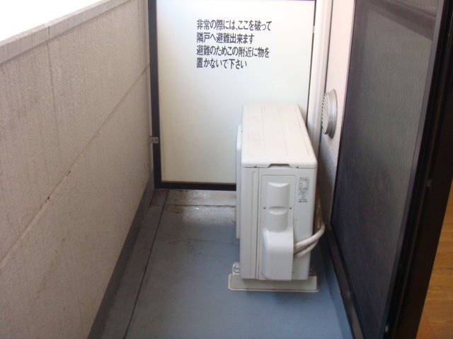 12/23 バルコニー