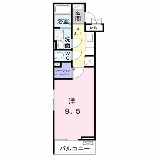 フォンターナ・ソーレの間取り